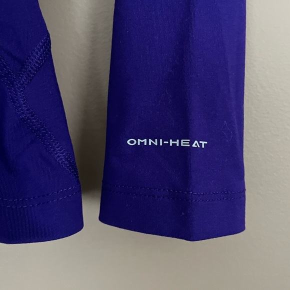 {Columbia} Omni-Heat Midweight Long Sleeve Thermal Reflective Top in Purple - Picture 5 of 15